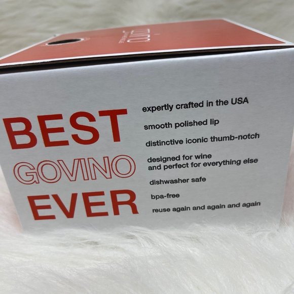 Govino Go Anywhere Wine Glasses Plastic Set of 4 - Picture 2 of 5